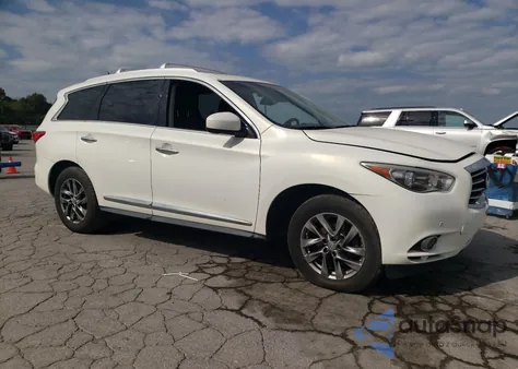 2013 Infiniti Jx35 z USA, uszkodzony, nr VIN 5N1AL0MM1DC330237